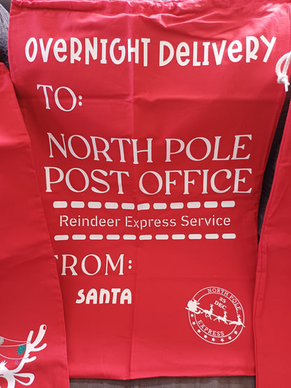Personalised Santa sack – Design 1