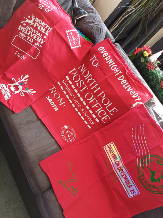 DELIVERY GIFT SACKS PERSONALISED