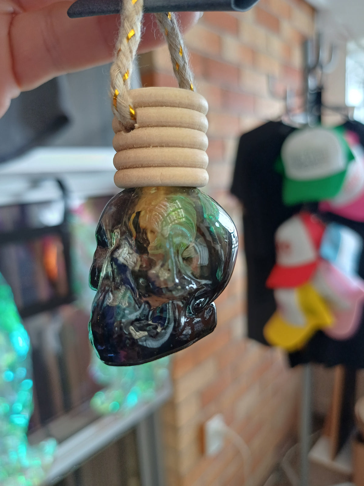 Spellbound Car Diffuser, 5 ml Skull, view 2