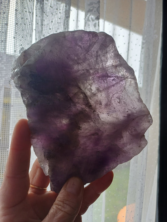 Amethyst charging slab