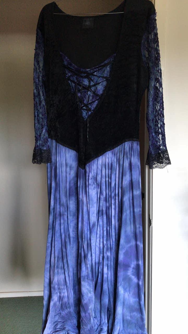 GYPSY/BOHO DRESS BLUE