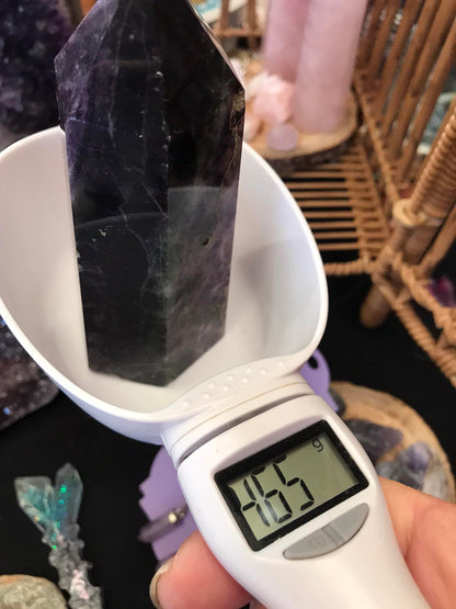 Rainbow Fluorite Tower, 12 cm, view 2