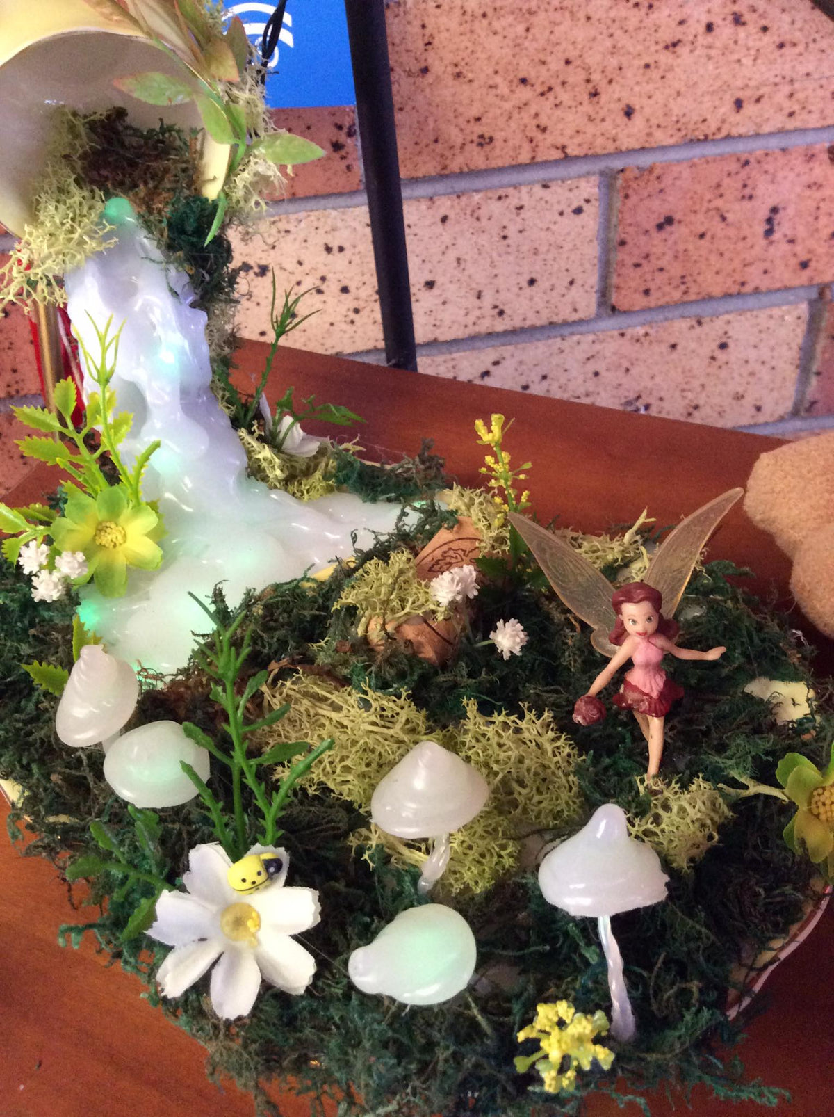 Handmade fairy garden, view 2