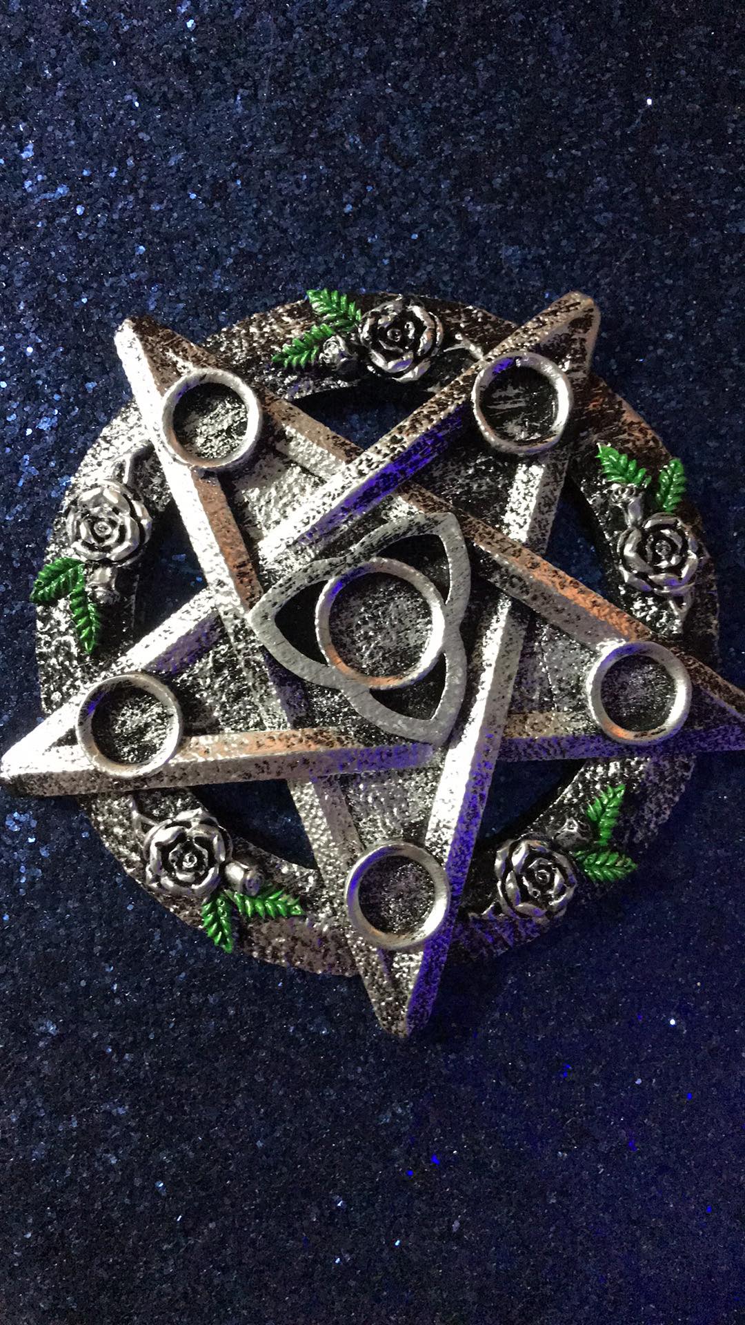 Star sphere holder – Silver