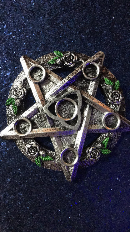 Star sphere holder – Silver