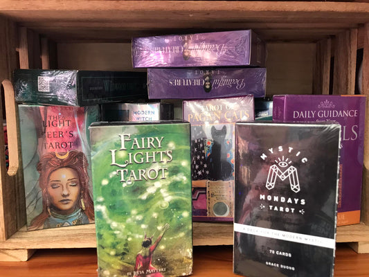 Mini tarot card deck