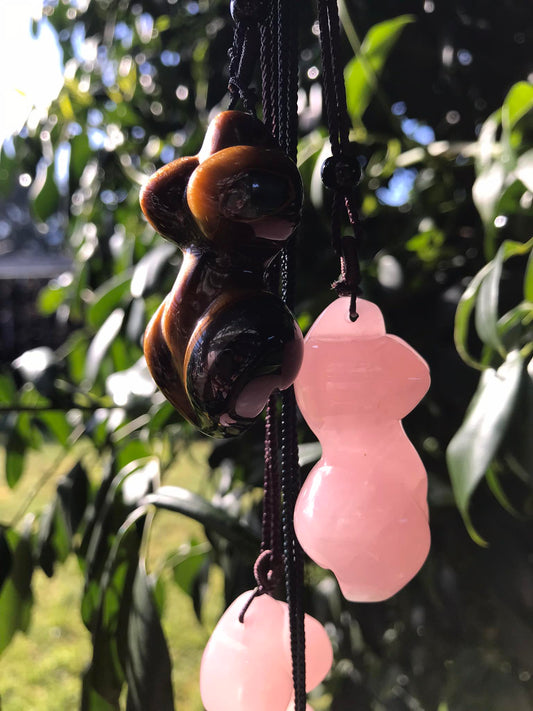 Goddess crystal pendant