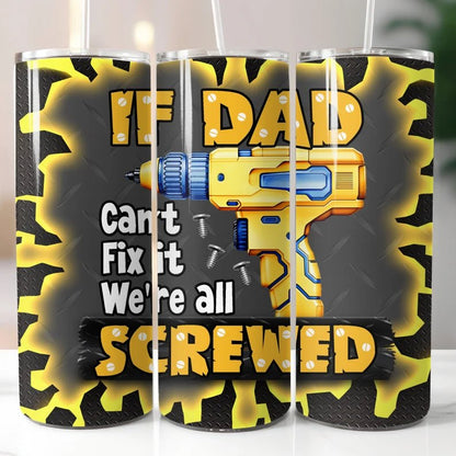 Father's Day 20oz tumbler – DIY Dad