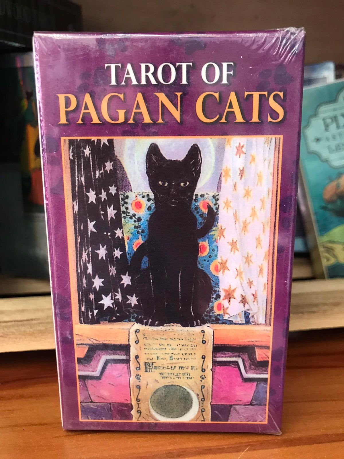Mini tarot card deck – Tarot of pagan cats