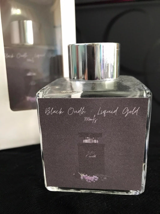Black Oudh Reed Diffuser, 100 ml
