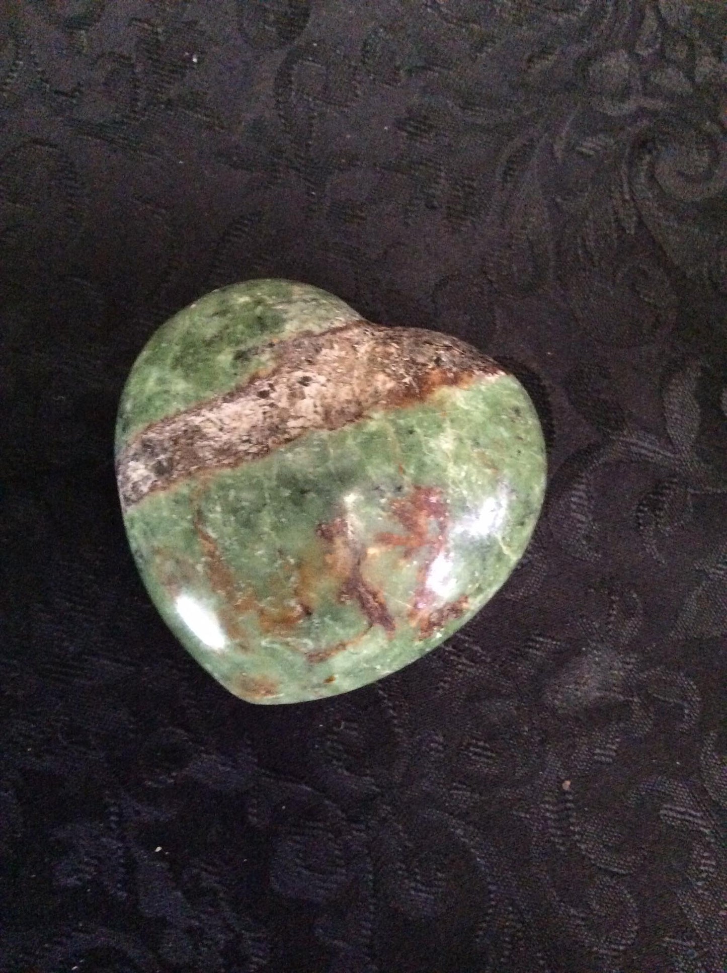 Ocean Jasper stone hearts