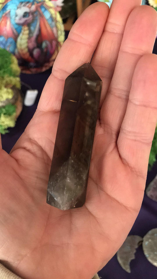 Smoky Quartz Point, 8 cm