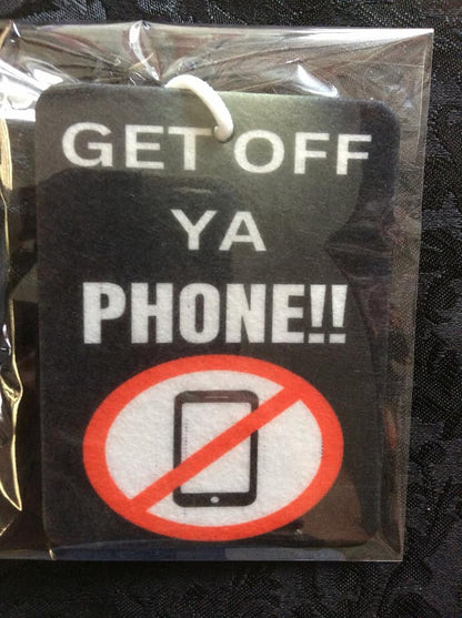 Humour felt car freshener, view 7