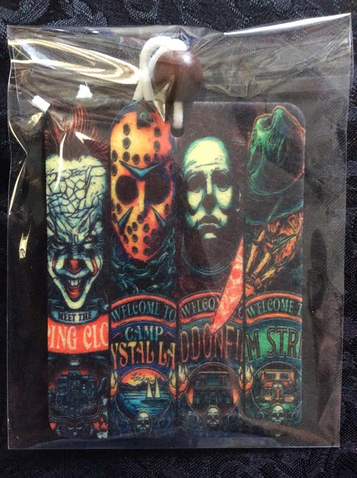 Humour felt car freshener, view 4