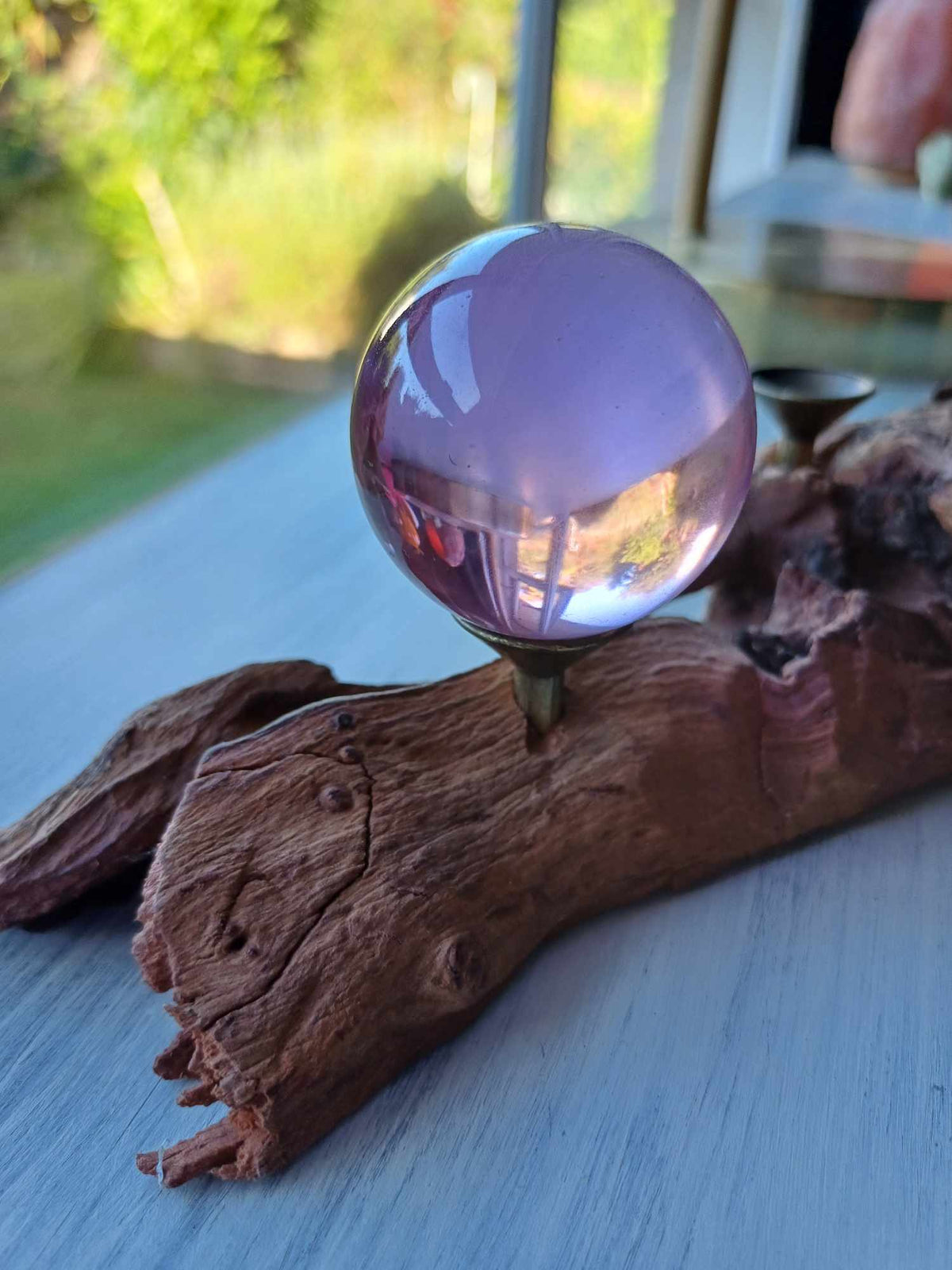 Handmade Sphere Display Holder, 30 cm, view 2