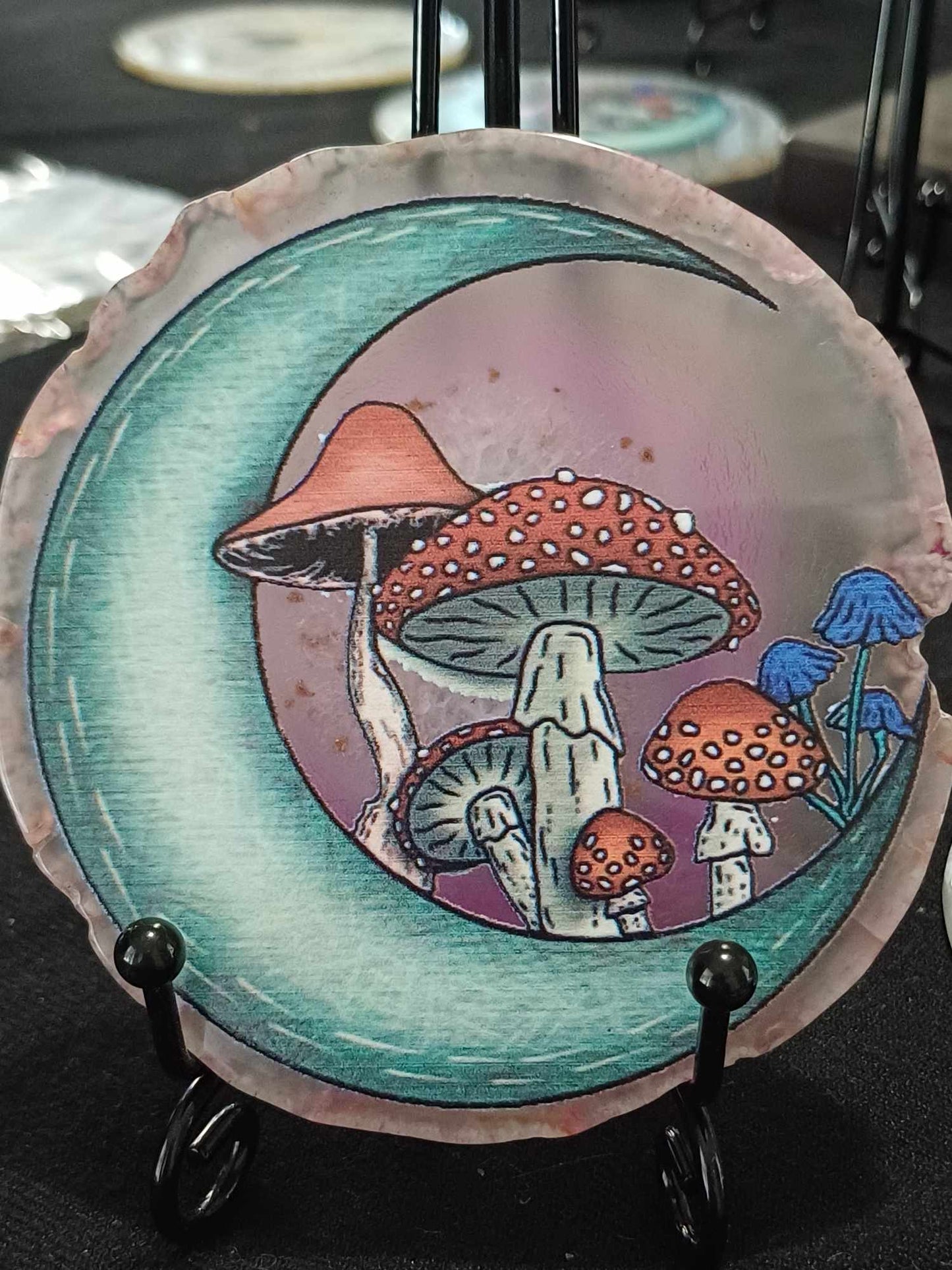 AGATE SLICE with patterns