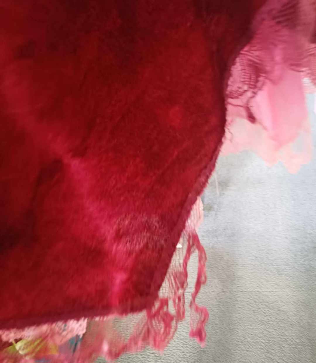 GORGEOUS VELVET & LACE BOHO/GYPSY DRESS
