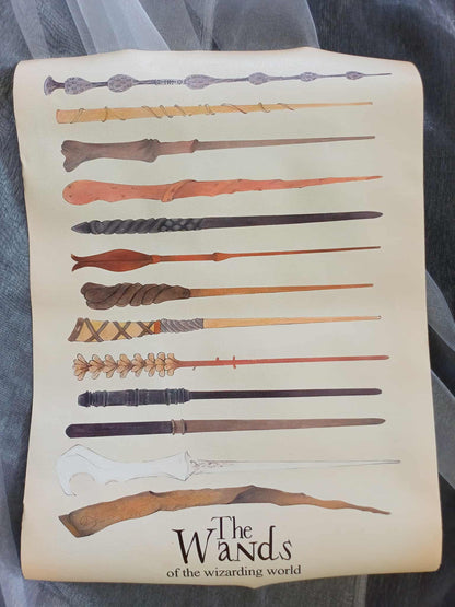 Wizard wands canvas print – Wands