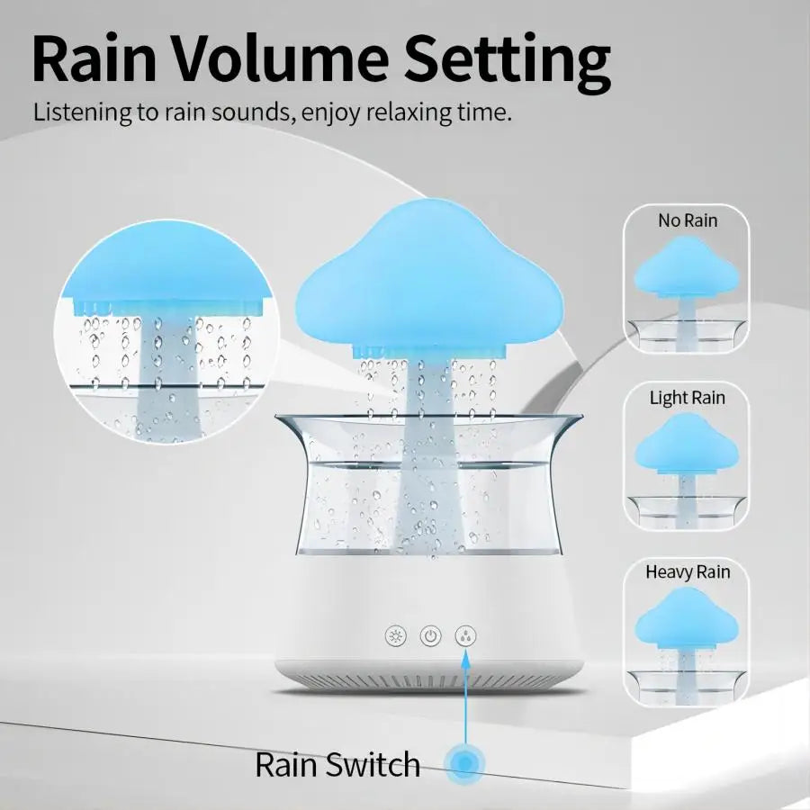 Rain Cloud Humidifier and Aroma Diffuser, view 4