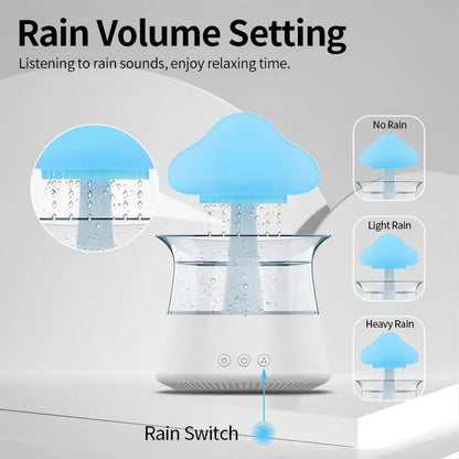 Rain Cloud Humidifier and Aroma Diffuser, view 4