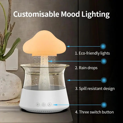 Rain Cloud Humidifier and Aroma Diffuser, view 2