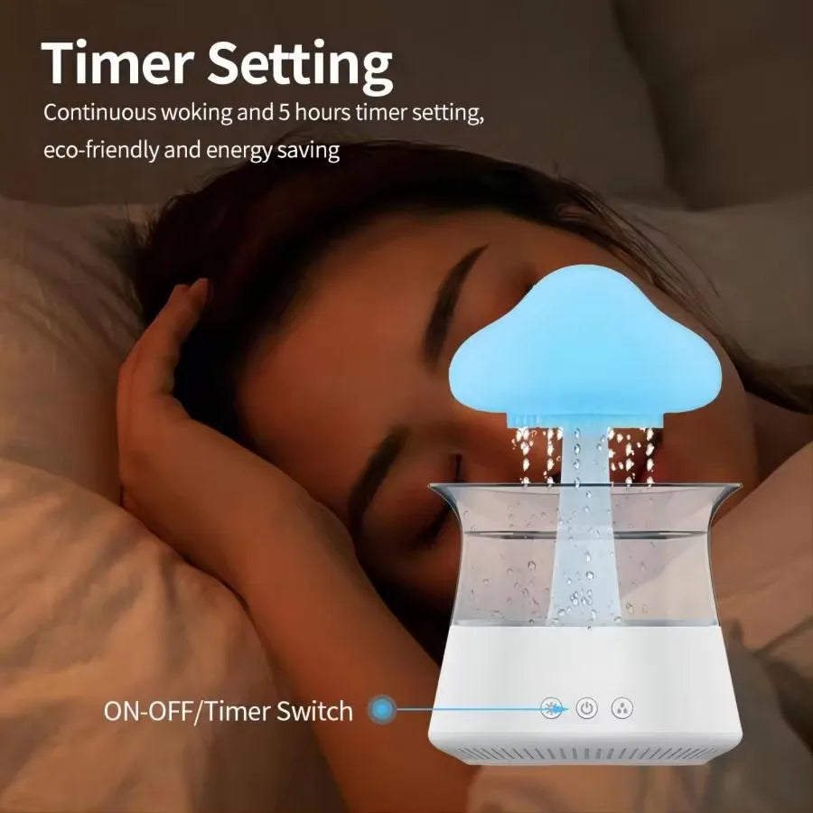 Rain Cloud Humidifier and Aroma Diffuser