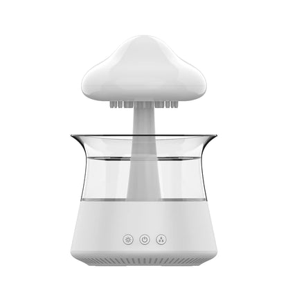 Rain Cloud Humidifier and Aroma Diffuser – White