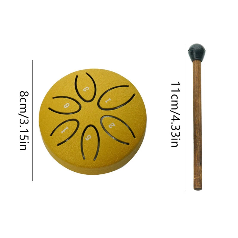 3-Inch 6-Note Rain Drum