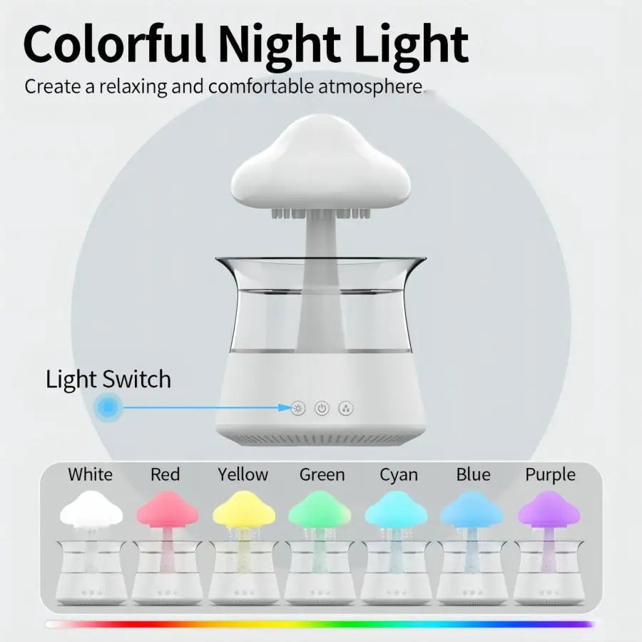 Rain Cloud Humidifier and Aroma Diffuser, view 3