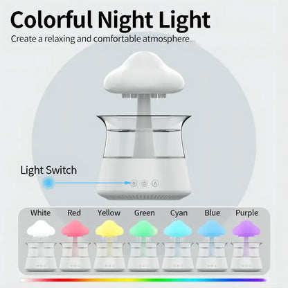 Rain Cloud Humidifier and Aroma Diffuser, view 3