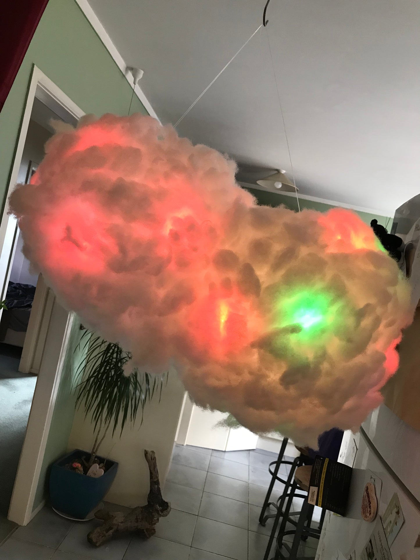 Rainbow Cloud Light, view 2
