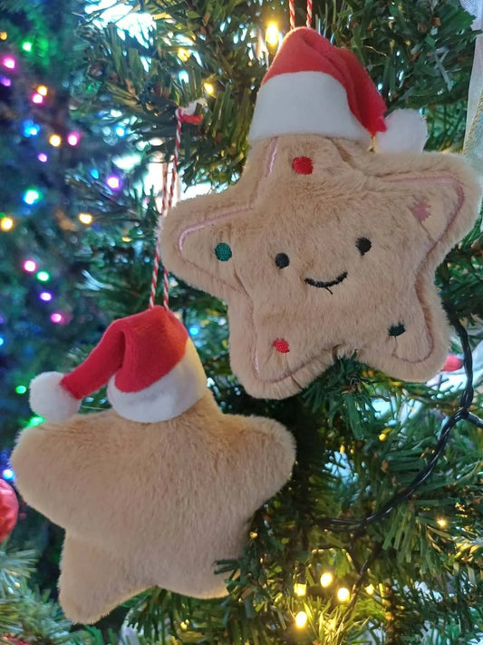 Personalised Christmas Cookie Star Ornament