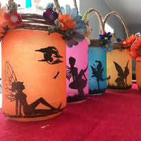 Handmade fairy night jar, view 2