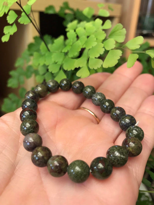 Dragon Vein Agate Bracelet